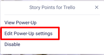 Picture of Edit Power-Up
        Settings